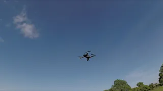 Testflyvning af DroneX Pro Eachine E58 fra Droneland.dk