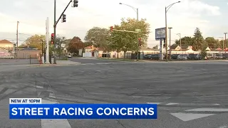 Residents worry after 'mob' of people turns out to watch drag racing in Chicago: 'It's dangerous'