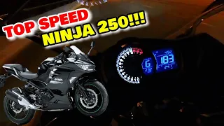 TOP SPEED PADU MODENAS NINJA 250 ABS!!!