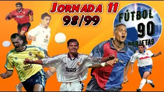 Resúmenes Primera División España Liga 98/99 Jornada 11