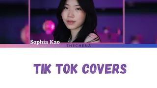 @SophiaKao TikTok Cover Compilations Pt. 2 | Color Coded Lyric