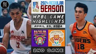 MPBL HIGHLIGHTS: BACOLOD CITY OF SMILES VS DAVAO OCCIDENTAL TIGERS (APRIL 23, 2024)