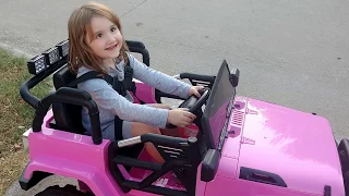 Test Driving Electric Jeep by Uenjoy!