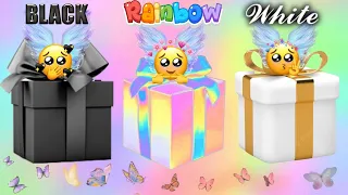 Escolha seu presente Choose Your Gift🎁 Black🖤 or Rainbow🌈 or White❄