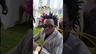 Terence Creative and Bahati kenya during Akothee's Grand Wedding 🔥 #shorts