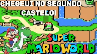 SUPER MARIO WORLD #4 - cheguei no segundo castelo!! #games #games #mario #nostalgia #retro