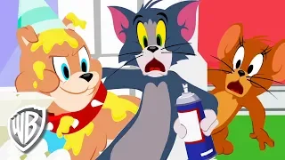 Tom y Jerry en Latino | Pelea de Comida | WB Kids