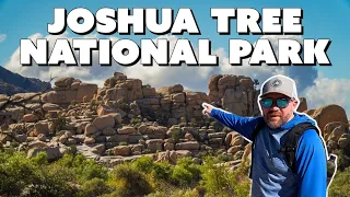 Joshua Tree NATIONAL PARK Day Hike | Barker Dam Trail | Family Friendly Hike | 4K