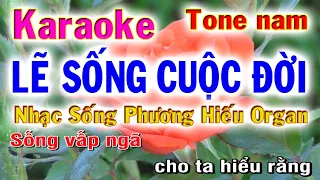 karaoke lẽ sống cuộc đời | nhạc chế hoàng hồng quân | nhạc sống phương hiếu organ