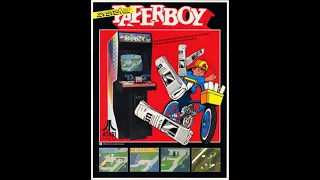 PAPERBOY (arcade) full gameplay.