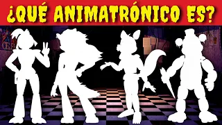 ADIVINA LA SILUETA DE 40 ANIMATRÓNICOS | ¿CUÁNTOS SABES DE FNAF?