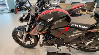 TVS Apache RTR 200 4V Black 2024 Model Detailed Review with On Road Price, Mileage, New Change