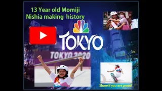 Olympic Gold Medalist at 13 : Japanese Momoji Nishia winning Gold at Tokyo Olympic 2020