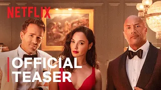 RED NOTICE | Official Teaser | Dwayne Johnson, Ryan Reynolds, Gal Gadot | Netflix India