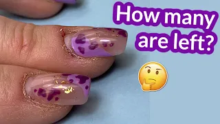 Dual Forms on BITTEN Nails  - Did it LAST? Anna Nails Transformation
