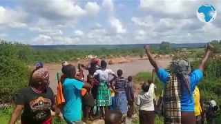 3 men marooned on a small island at a section of Athi River rescued