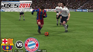 Retro PES 2011 - Barcelona vs Bayern Munich