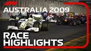 Brawn GP Win Debut Race in Melbourne | 2009 Australian Grand Prix Highlights