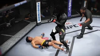 Predator vs. Bruce Lee (EA Sports UFC 2) - Crazy UFC 👊🤪