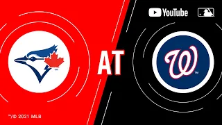 Blue Jays at Nationals | MLB Game of the Week Live on YouTube