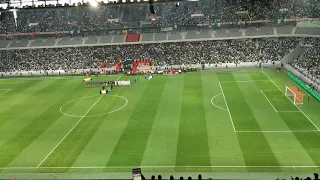 Hymnes : Match Algérie - Colombie (Octobre 2019) depuis le stade Pierre Mauroy (Villeneuve d'ascq)