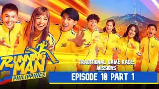 Episode 10 Part 01 Running Man Philippines | Traditional Game Race | MK Edit