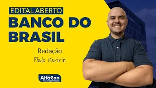 Aula de Redação  para o Banco do Brasil - AlfaCon