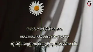 世界に一つだけの花 - SMAP (Myanmar Sub)