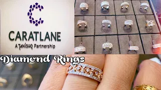 Latest Diamond Finger Ring designs with price/CARATLANE/Bridal Diamond Rings/Crown Style Rings/deeya