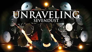 UNRAVELING - SEVENDUST -  DRUMCOVER