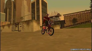 Трюки в GTA San Andreas на bmx!!