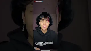 Landon Barker tiktok live stream 1/31/23