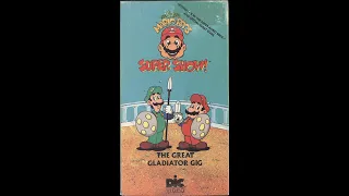 The Super Mario Bros Super Show The Great Gladiator Gig (Full 1989 Kids Klassics VHS)