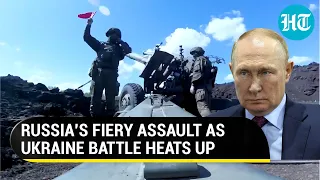 Russia rains fire on Ukraine Army with MSTA-B Howitzer as deadly fighting rages on | Watch