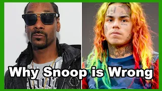 Here's Why Snoop is Wrong for Tekashi Beef