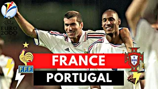 France vs Portugal 2-1 All Goals & highlights ( 2000 UEFA EURO )