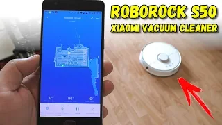 💥 МОЮЩИЙ РОБОТ ПЫЛЕСОС XIAOMI 👍 ROBOROCK S50 VACUUM CLEANER. ОБЗОР И УБОРКА КВАРТИРЫ