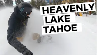 Heavenly Lake Tahoe Snowboarding