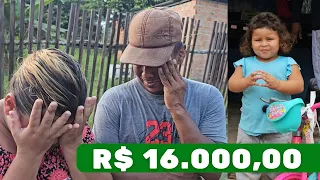 EMOCIONANTE! FAMÍLIA DA PEQUENA RAINARA GANHA O TÃO SONHADO POÇO!