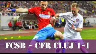 FCSB - CFR Cluj 1-1 ● Rezumat 29.04.2018