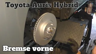 Toyota Auris Hybrid (E18) Bremse vorne wechseln - 136400km