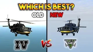 GTA 5 VS GTA 4 ANNIHILATOR : WHICH IS BEST?