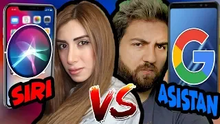 Siri vs Google Asistan | HANGİSİ DAHA İYİ YARDIMCI 😱