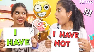 Never Have I Ever Challenge With My SISTER! *secrets revealed*