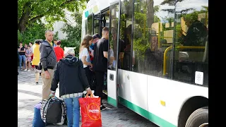 Переселенці, які проживають в Ужгороді, поїхали оздоровлюватися у санаторій