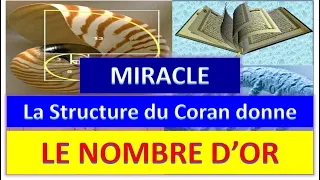 Le Secret du nombre d’or 1,618 dans le Saint Coran dévoilé !