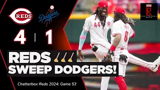 Cincinnati Reds SWEEP Los Angeles Dodgers! Shohei Ohtani 2-13 in Series | Chatterbox Reds | Game 53