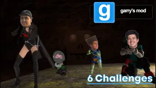 ６ Ｃｈａｌｌｅｎｇｅｓ (Garry's Mod Funny Moments)