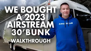 We Bought A 2023 Airstream Flying Cloud Bunk! Full Description and Walk-Thru