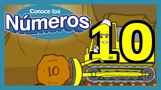 Conoce los Numeros "10" | Meet the Numbers "10" (Spanish Version)